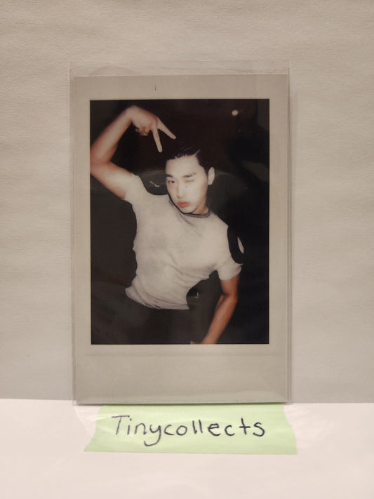 San Apple Music Lucky Draw 1.2 Polaroid ver. Golden Hour part 4 ATEEZ