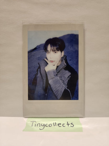 Jongho Apple Music Lucky Draw 1.2 Polaroid ver. Golden Hour part 4 ATEEZ