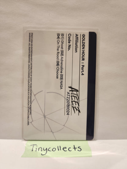 Hongjoong Diary ver. Z album incl. Golden Hour part 4 ATEEZ