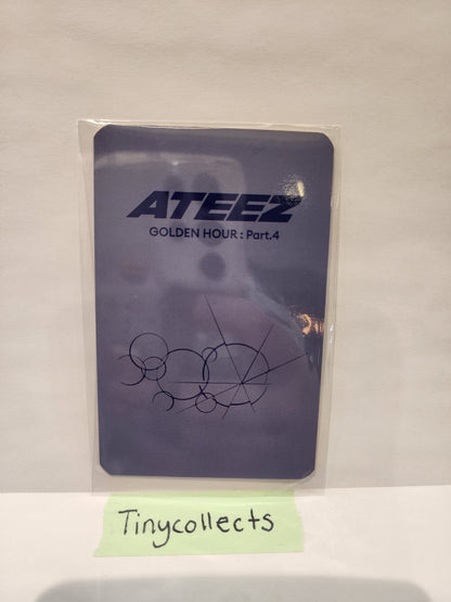 Seonghwa Musinsa Lucky Draw 1.0 Bad Teez ver. Golden Hour part 4 ATEEZ