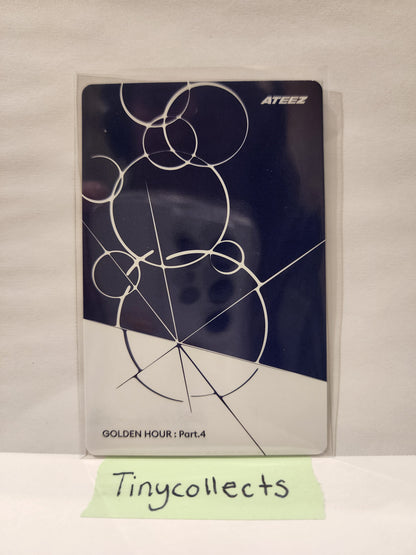 Jongho Digipack incl. 1 Golden Hour part 4 ATEEZ