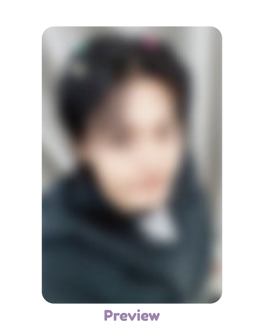 Wooyoung Makestar Lucky Draw 1.2 Hair Clip ver. Golden Hour part 5 ATEEZ
