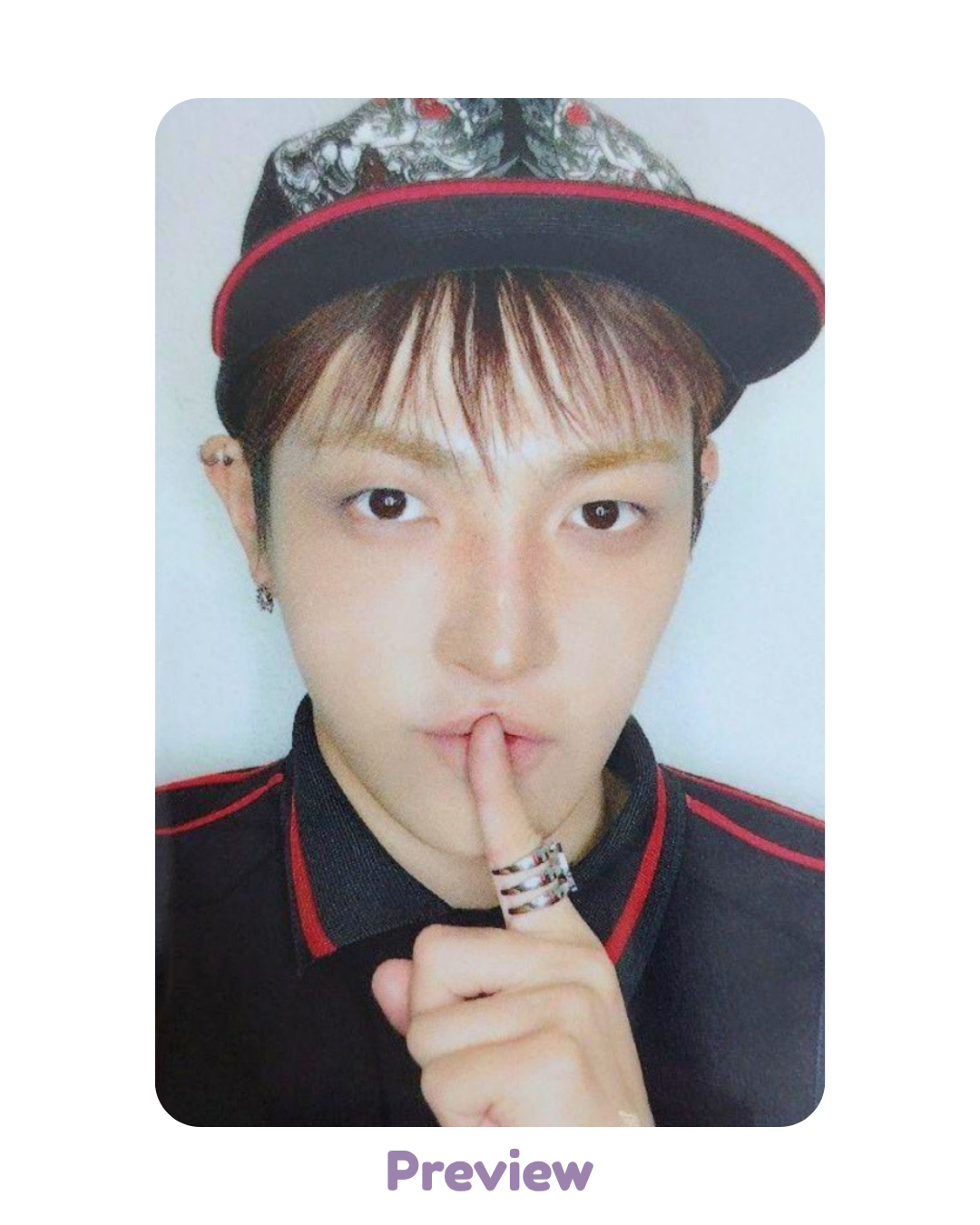 Hongjoong Tower Records Lucky Draw 1.2 Winner ver. (Shhh!) Japan 5th Single BAD ATEEZ