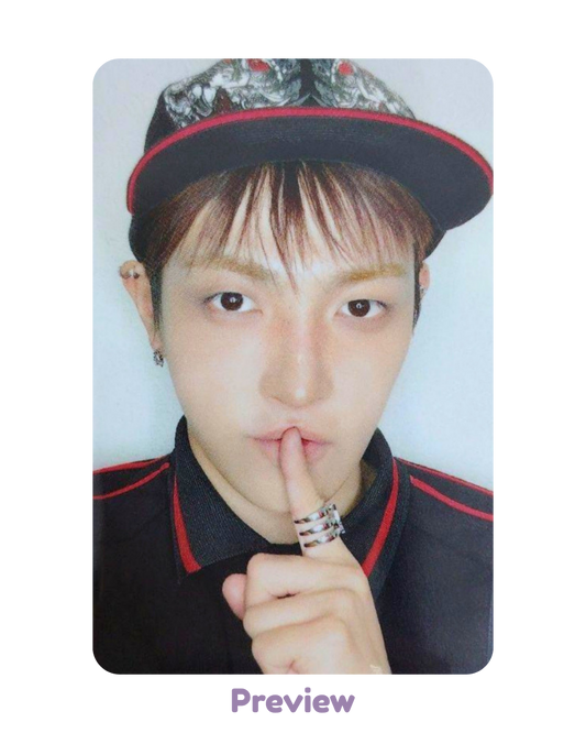 Hongjoong Tower Records Lucky Draw 1.2 Shhh! ver. (Winner) Japan 5th Single BAD ATEEZ