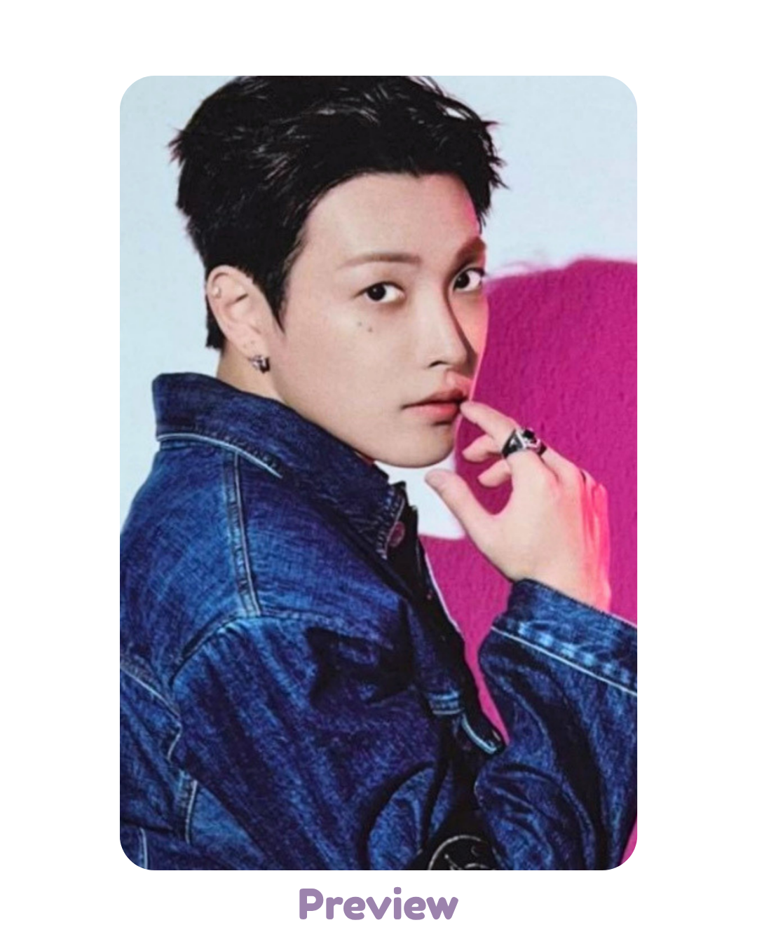 Hongjoong HMV Lucky Draw 1.1 Benefit ver. Japan 5th Single BAD ATEEZ