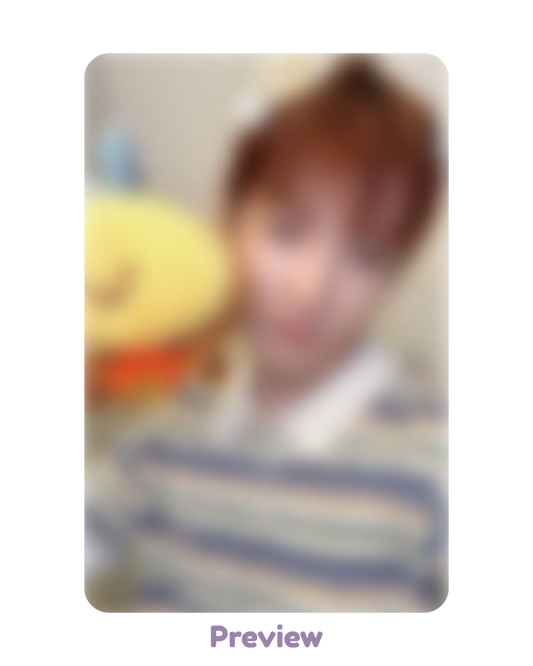 Hongjoong NY Music Lucky Draw 1.1 Honeybee ver. Golden Hour part 5 ATEEZ