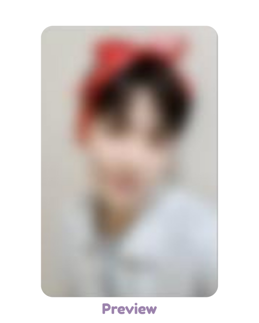 Hongjoong Soundwave Lucky Draw 2.1 Giveaway ver. Golden Hour part 5 ATEEZ