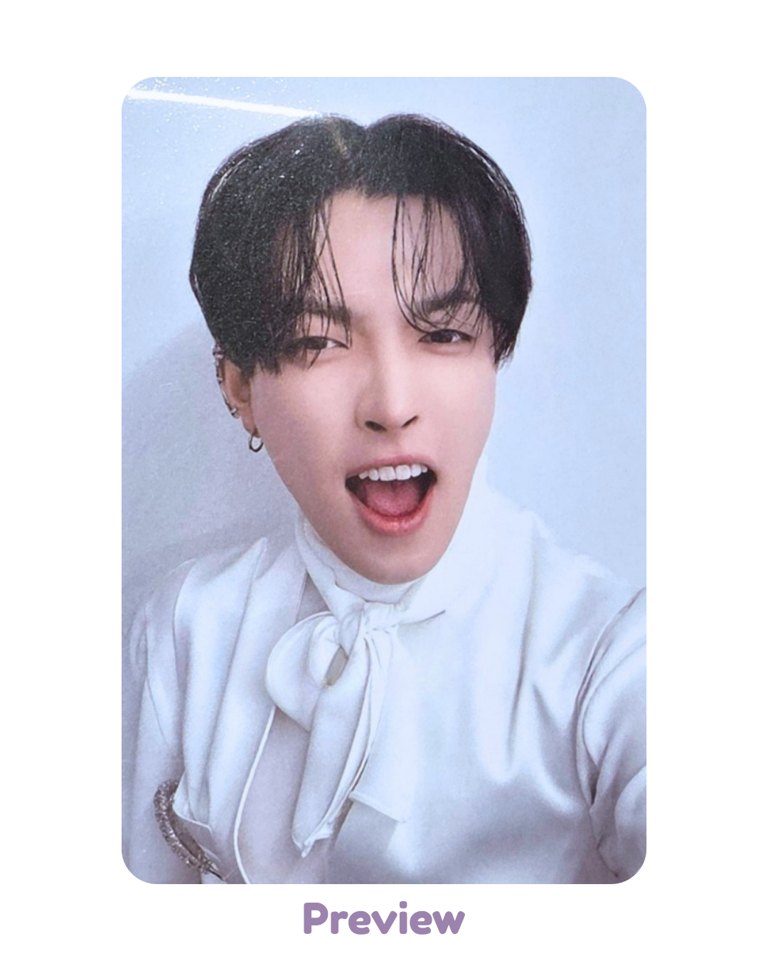 Hongjoong 100k offline Childhood Deja Vu ver. Purchase Benefit Aniteez in Deja Vu ATEEZ