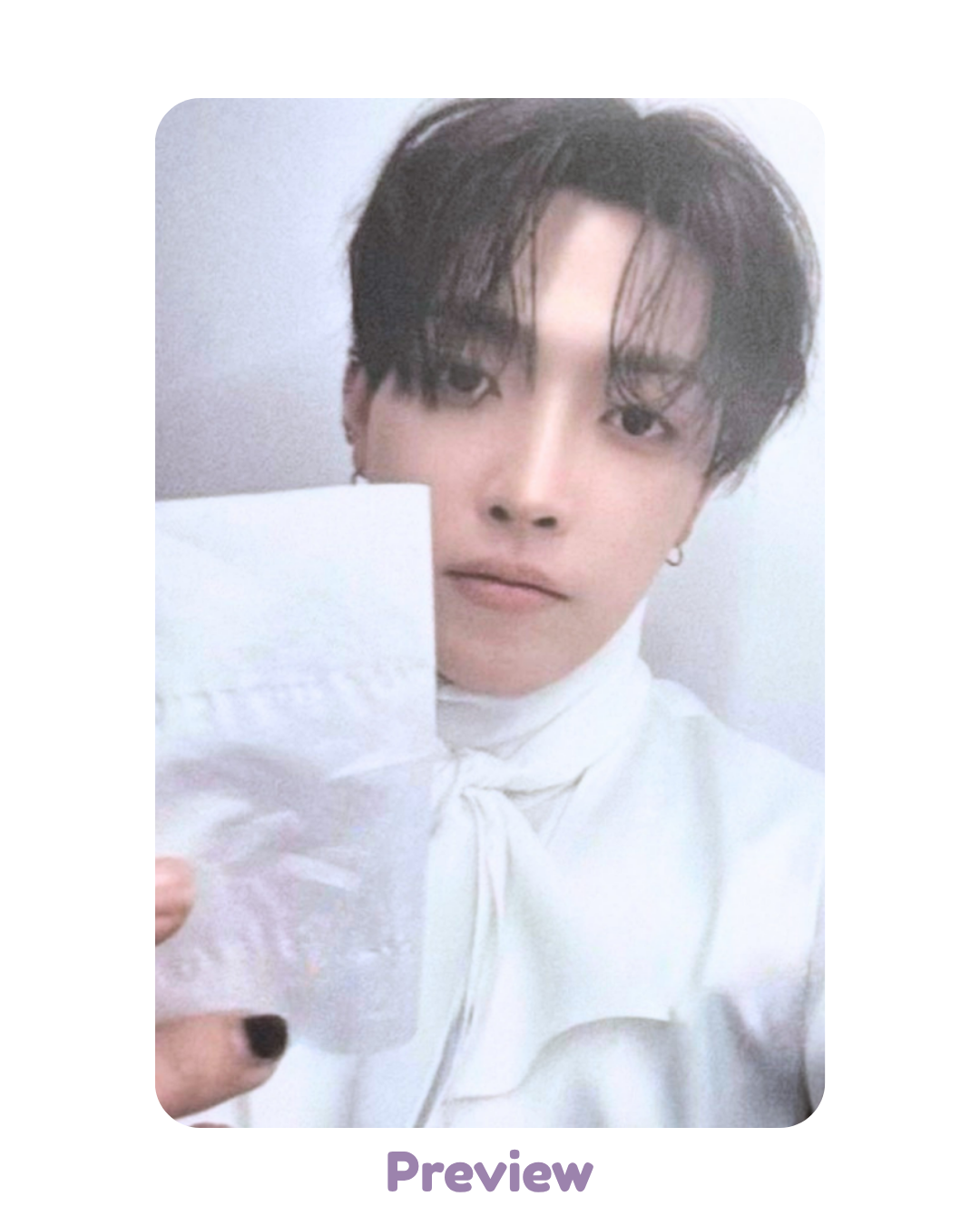 Hongjoong Pop-up Entree Benefit Atiny Cries, I Cry too ver. Aniteez in Deja Vu ATEEZ