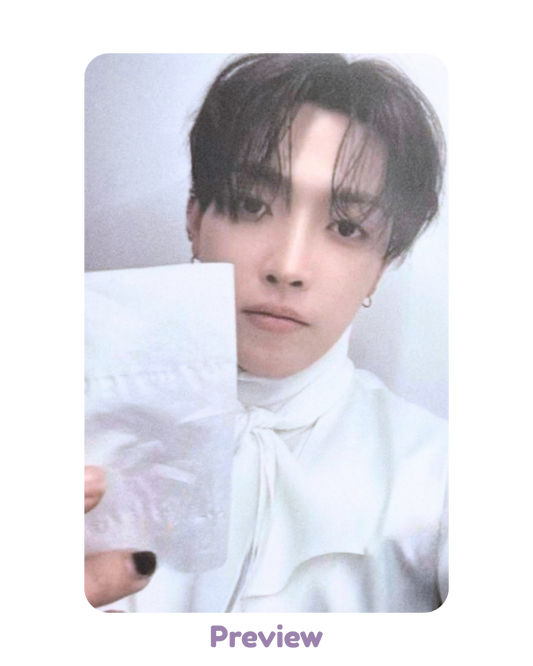 Hongjoong Pop-up Entree Benefit Atiny Cries, I Cry too ver. Aniteez in Deja Vu ATEEZ