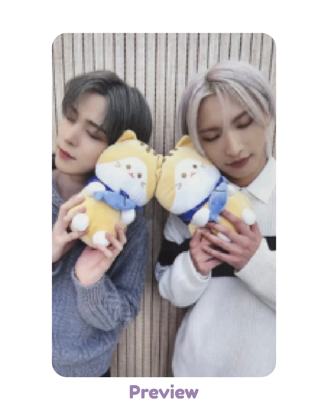 Seonghwa Yunho Soundwave 4.2 Cat Friend unit ver. fansign benefit Golden Hour part 2 ATEEZ