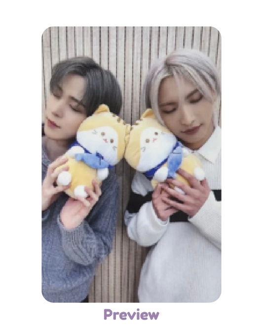 Seonghwa Yunho Soundwave 4.2 Cat Friend unit ver. fansign benefit Golden Hour part 2 ATEEZ