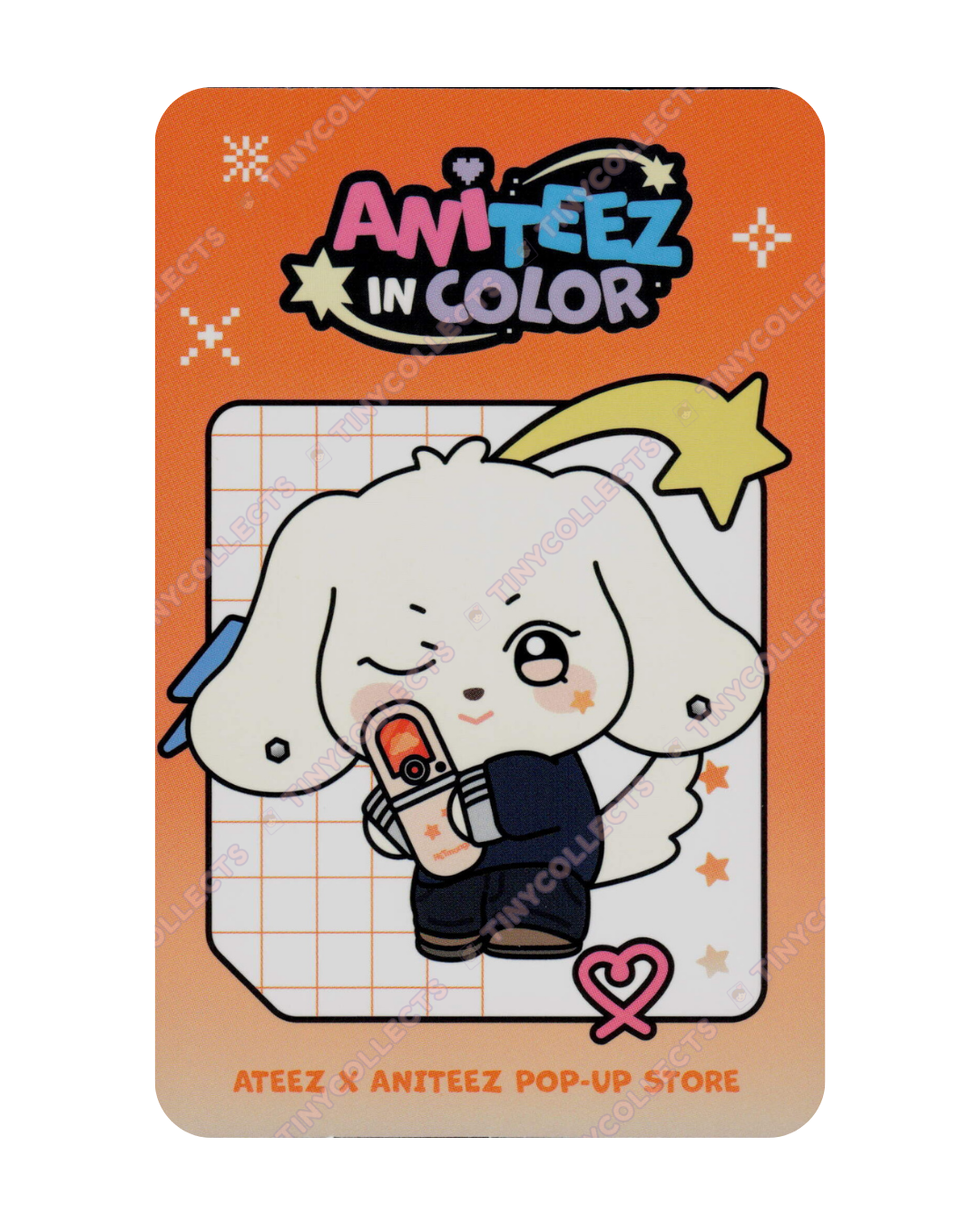 Yeosang 50k offline Purchase Benefit Aniteez in Color ATEEZ