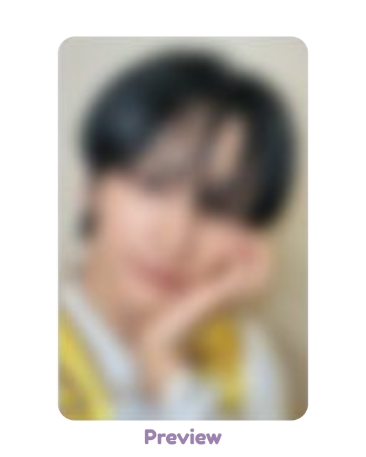 Seonghwa Makestar Lucky Draw 2.1 Cuteez ver. Golden Hour part 5 ATEEZ