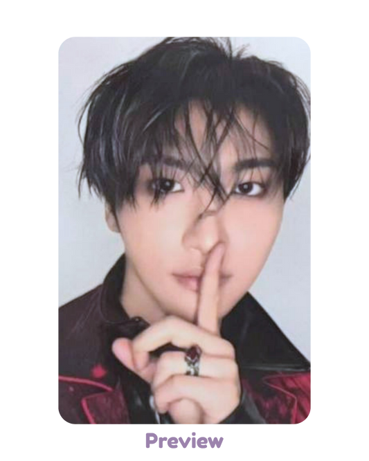 Seonghwa Tower Records Lucky Draw 1.2 Shhh! ver. (Winner) Japan 5th Single BAD ATEEZ