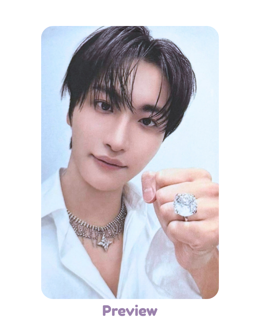 Seonghwa 50k offline Promise Me Forever ver. Purchase Benefit Aniteez in Deja Vu ATEEZ