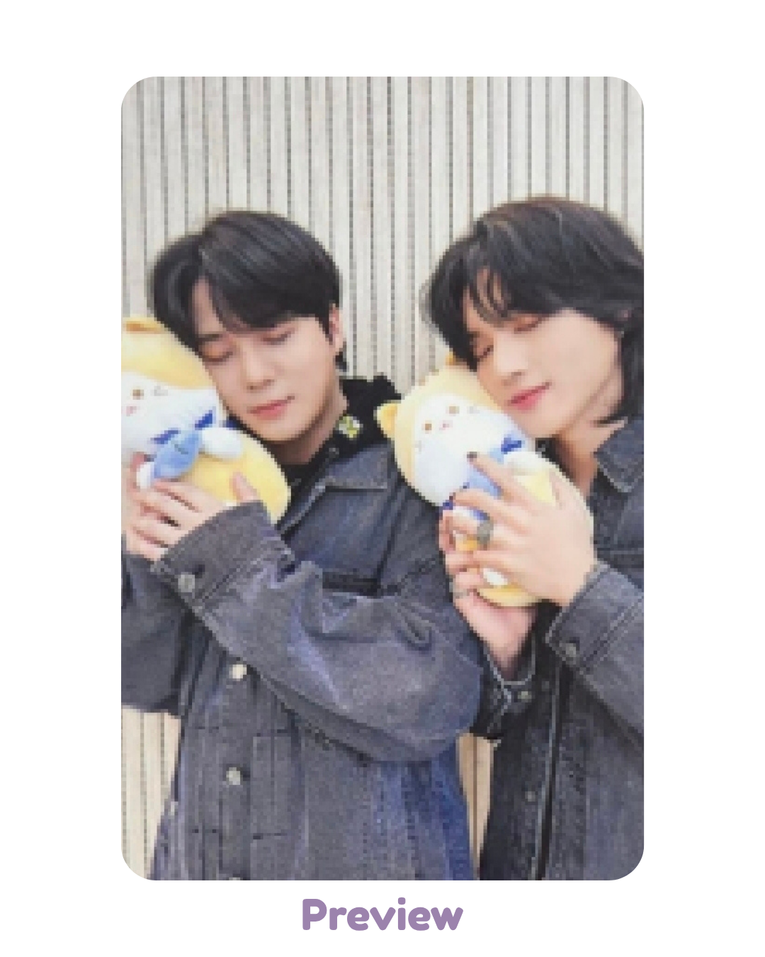 Wooyoung Jongho Soundwave 4.2 Cat Friend unit ver. fansign benefit Golden Hour part 2 ATEEZ