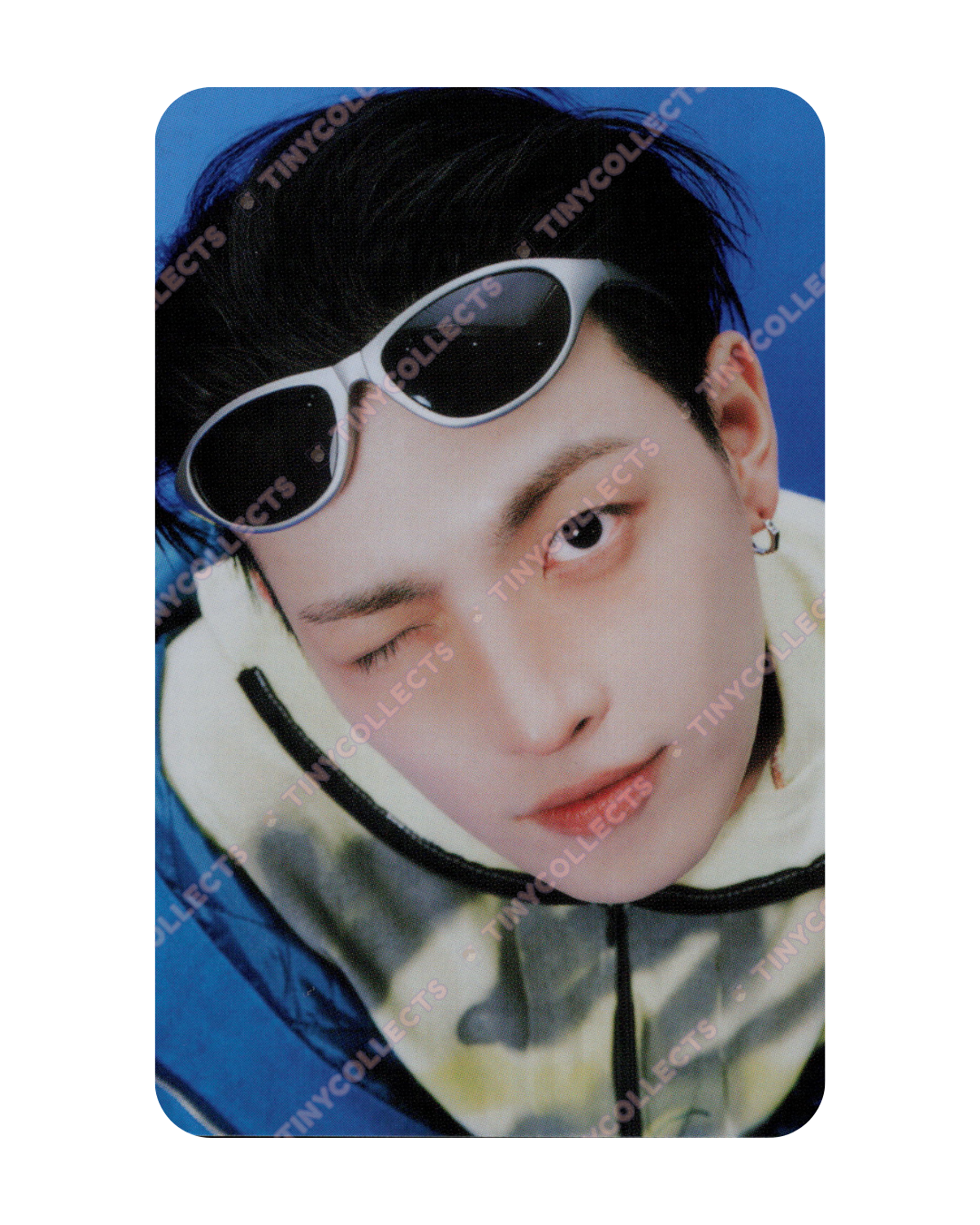 Hongjoong Trading Card 1 Aniteez in Color ATEEZ