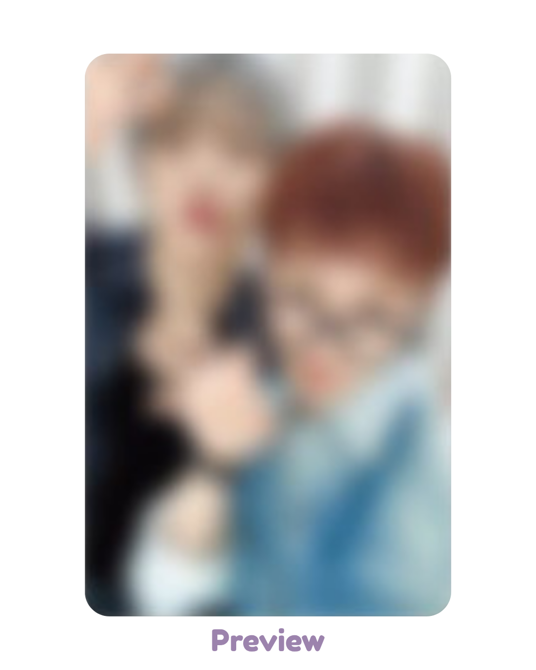 Hongjoong Mingi Makestar Lucky Draw 1.3 unit ver. Golden Hour part 5 ATEEZ