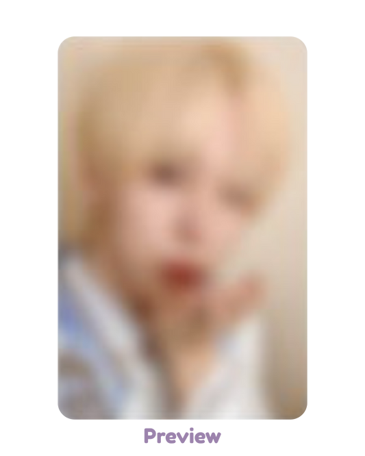 Yunho Makestar Lucky Draw 2.1 Cuteez ver. Golden Hour part 5 ATEEZ