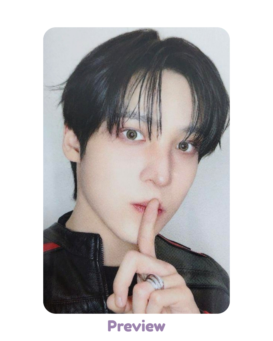 Yunho Tower Records Lucky Draw 1.2 Winner ver. (Shhh!) Japan 5th Single BAD ATEEZ