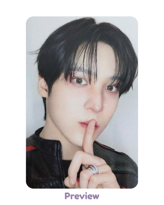 Yunho Tower Records Lucky Draw 1.2 Shhh! ver. (Winner) Japan 5th Single BAD ATEEZ