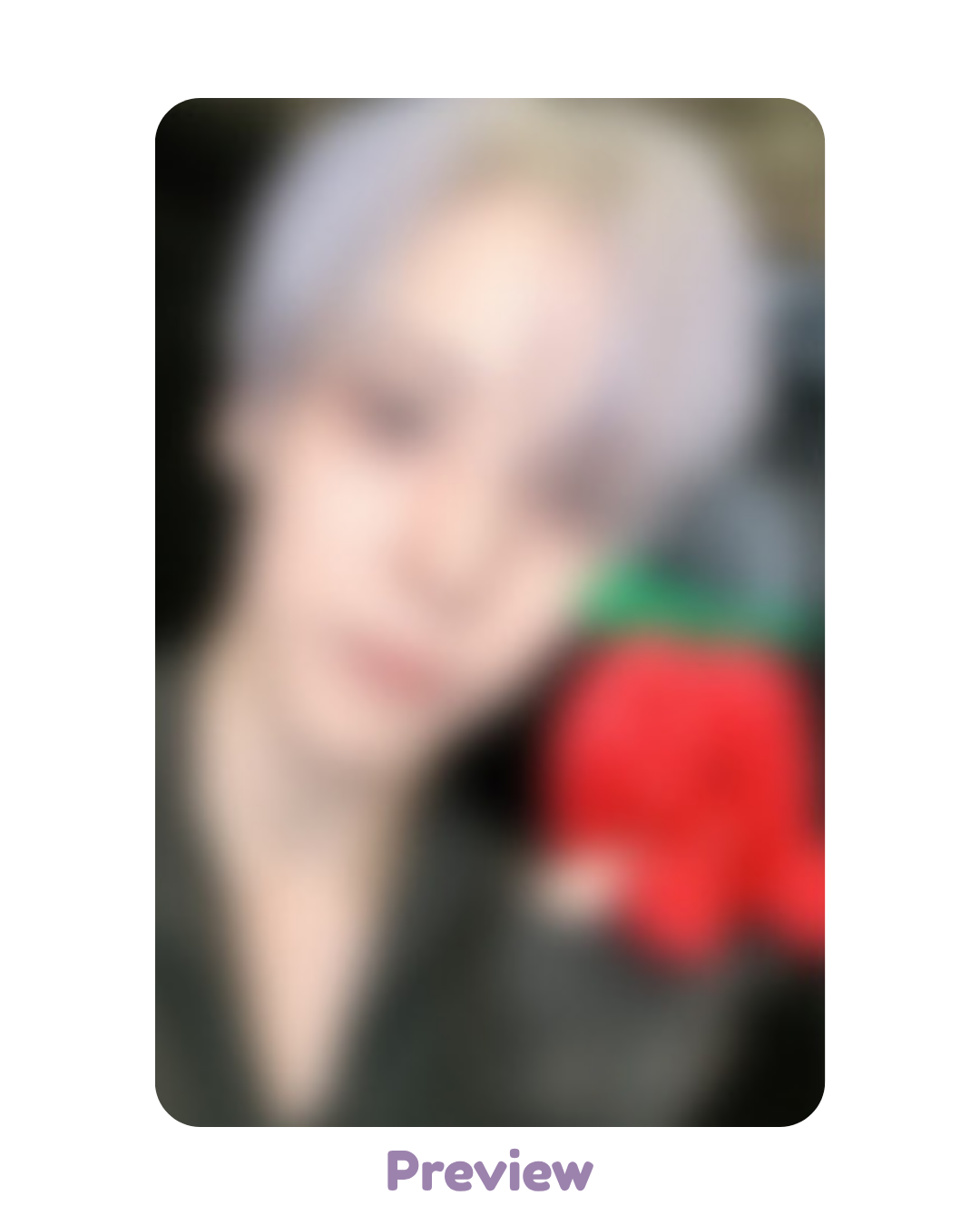 Yunho Soundwave 3.0 Fruit ver. fansign benefit Golden Hour part 5 ATEEZ