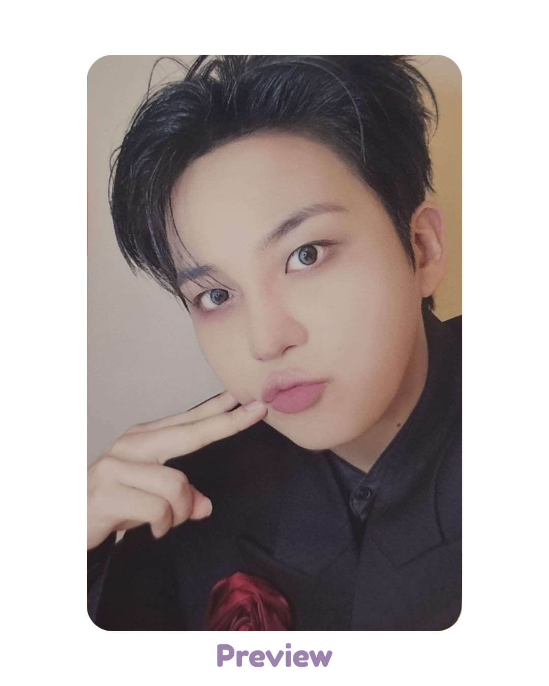 Jongho Soundwave String Bag incl. Pop-up Golden Hour part 5 ATEEZ