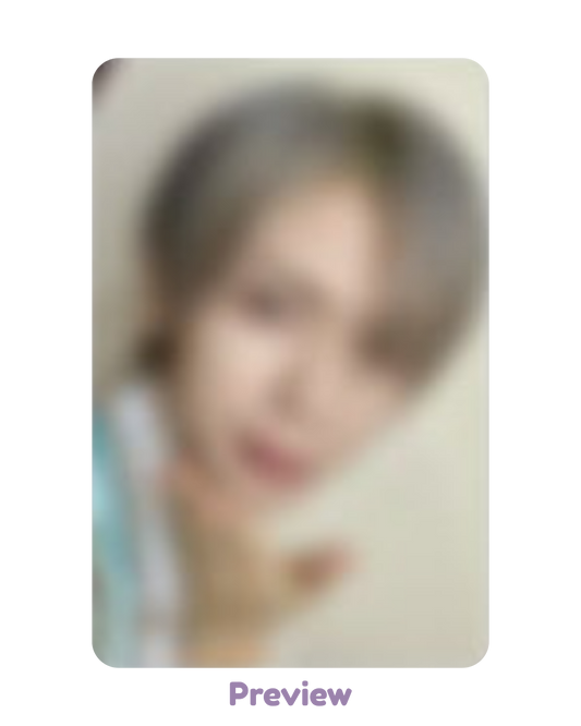 Yeosang Makestar Lucky Draw 2.1 Cuteez ver. Golden Hour part 5 ATEEZ