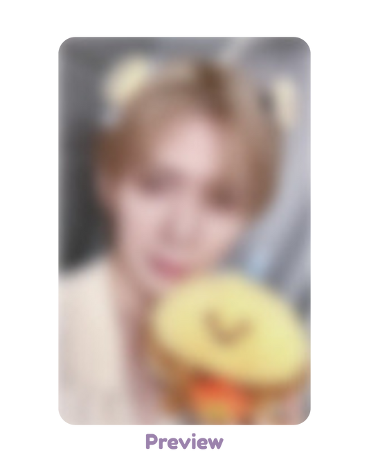 Yeosang NY Music Lucky Draw 1.1 Honeybee ver. Golden Hour part 5 ATEEZ