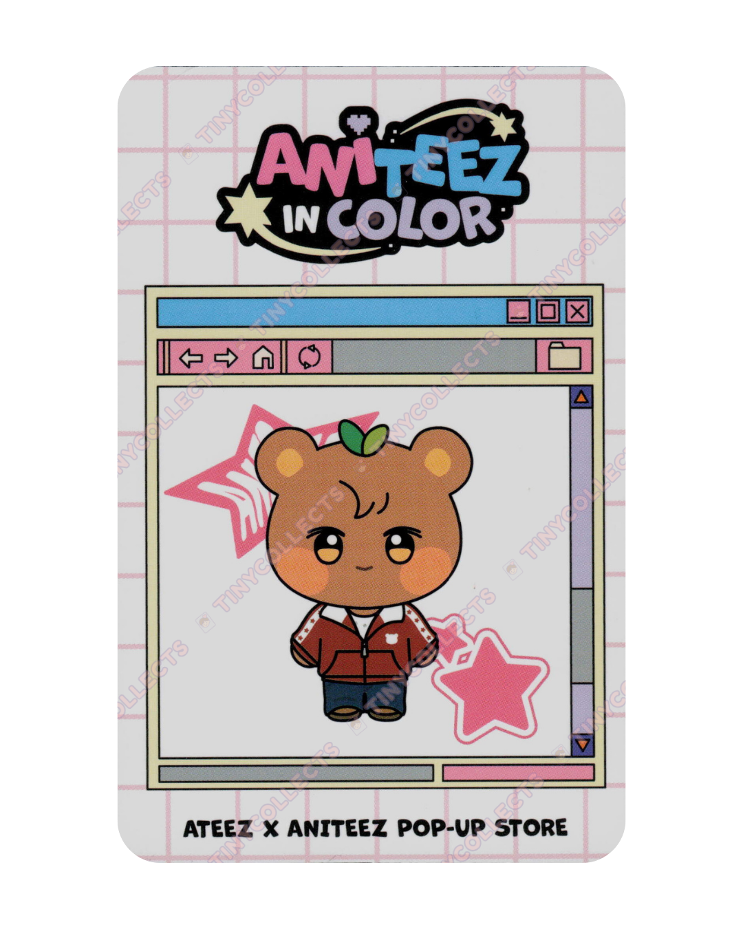 Jongho 100k online Purchase Benefit Aniteez in Color ATEEZ