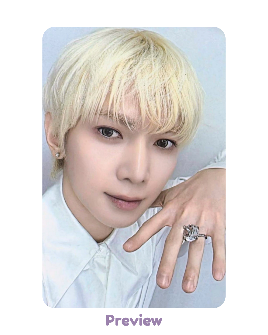 Yeosang 50k offline Promise Me Forever ver. Purchase Benefit Aniteez in Deja Vu ATEEZ