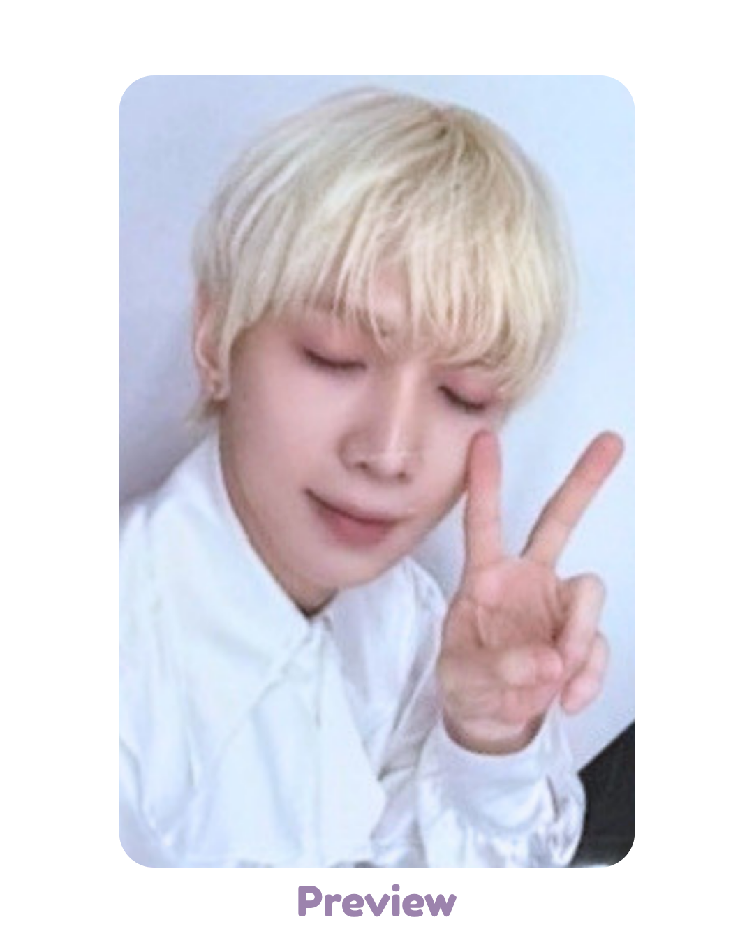 Yeosang 100k offline Childhood Deja Vu ver. Purchase Benefit Aniteez in Deja Vu ATEEZ