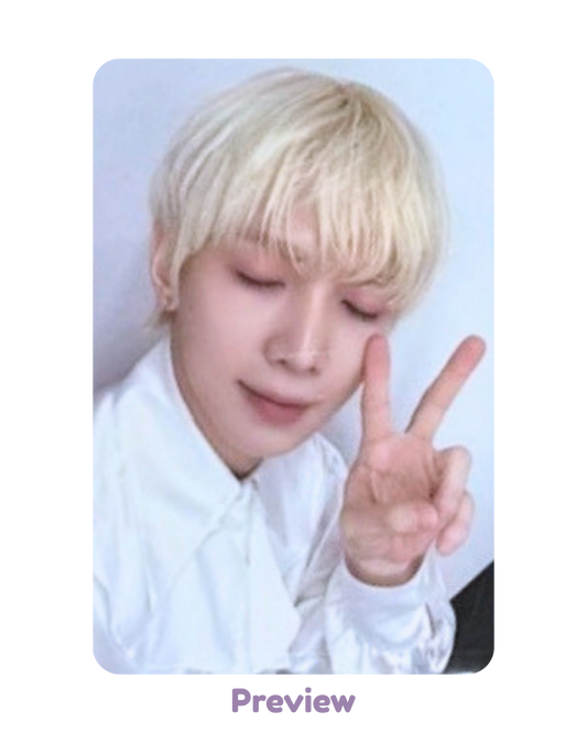 Yeosang 100k offline Childhood Deja Vu ver. Purchase Benefit Aniteez in Deja Vu ATEEZ