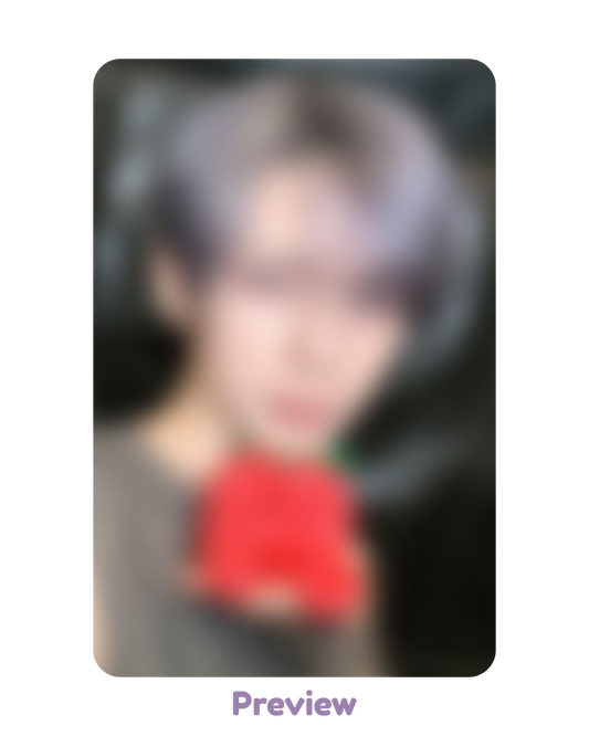 Yeosang Soundwave 3.0 Fruit ver. fansign benefit Golden Hour part 5 ATEEZ