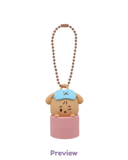 Blue Drift Lip Cap Keyring Merch 8th Anniversary Exhibition ATEEZ