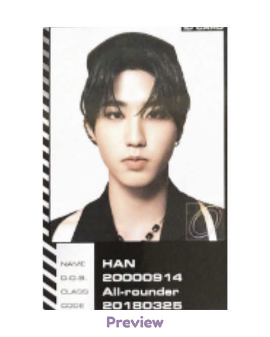 Han album incl. ID card ver. Oddinary Stray Kids