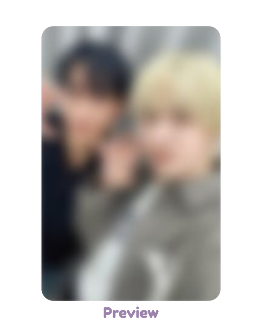Yunho San Makestar Lucky Draw 1.3 unit ver. Golden Hour part 5 ATEEZ