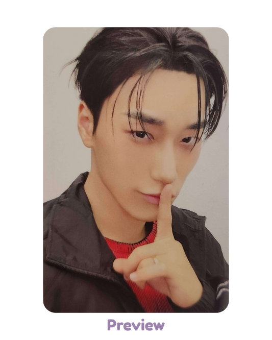 San Tower Records Lucky Draw 1.2 Shhh! ver. (Winner) Japan 5th Single BAD ATEEZ