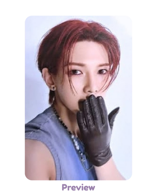 Yeosang 2D Cinema Admission Benefit Light The Way ATEEZ
