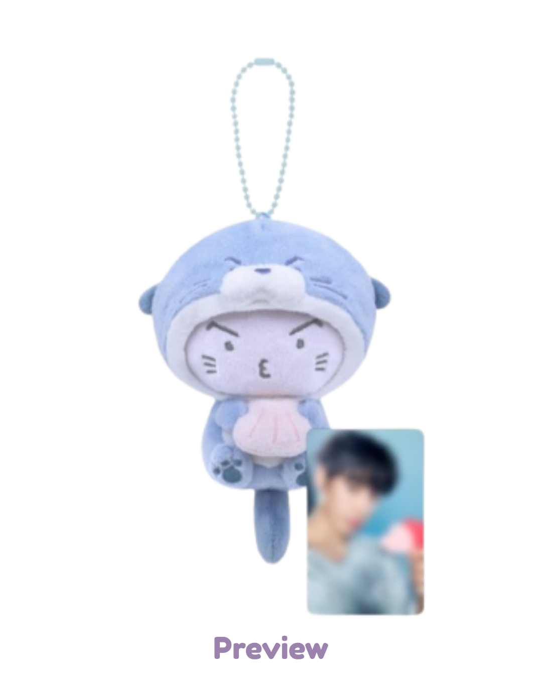 Blue Drift Plush Sea Collection Merch 8th Anniversary Exhibition ATEEZ