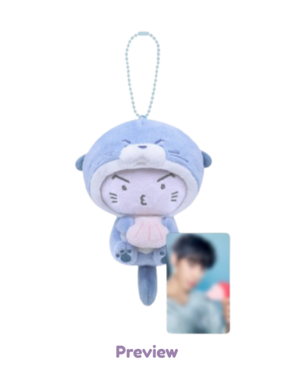Blue Drift Plush Sea Collection Merch 8th Anniversary Exhibition ATEEZ