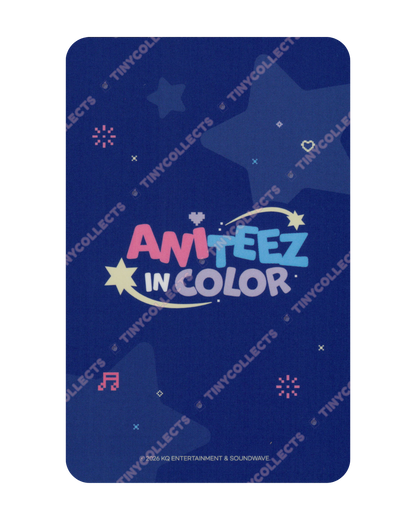Yunho Trading Card 1 Aniteez in Color ATEEZ