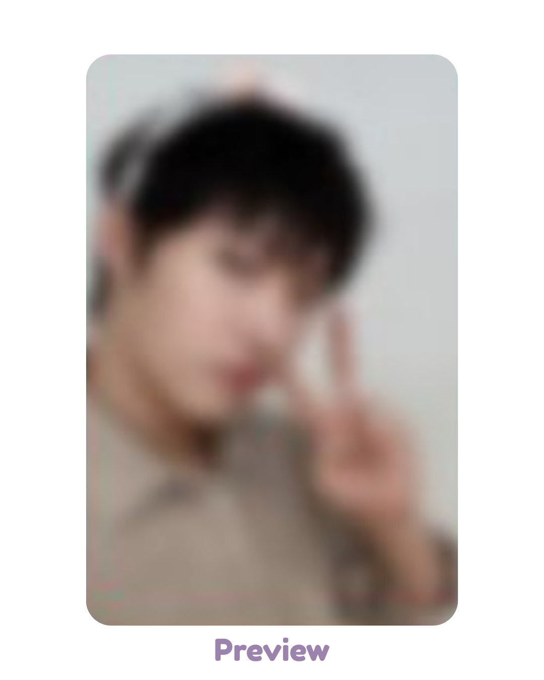 Mingi Kpopstore Lucky Draw 1.1 Character ATEEZ ver. Golden Hour part 5 ATEEZ