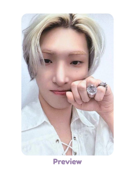 Mingi 50k offline Promise Me Forever ver. Purchase Benefit Aniteez in Deja Vu ATEEZ
