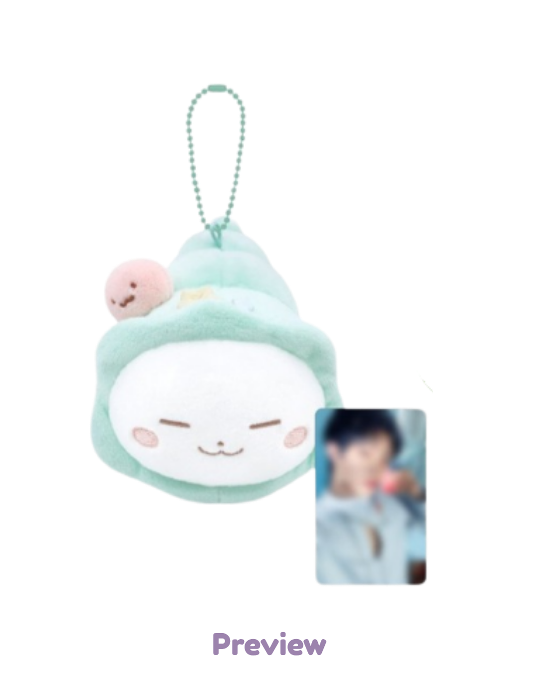 Blue Drift Plush Sea Collection Merch 8th Anniversary Exhibition ATEEZ