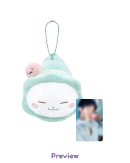 Blue Drift Plush Sea Collection Merch 8th Anniversary Exhibition ATEEZ