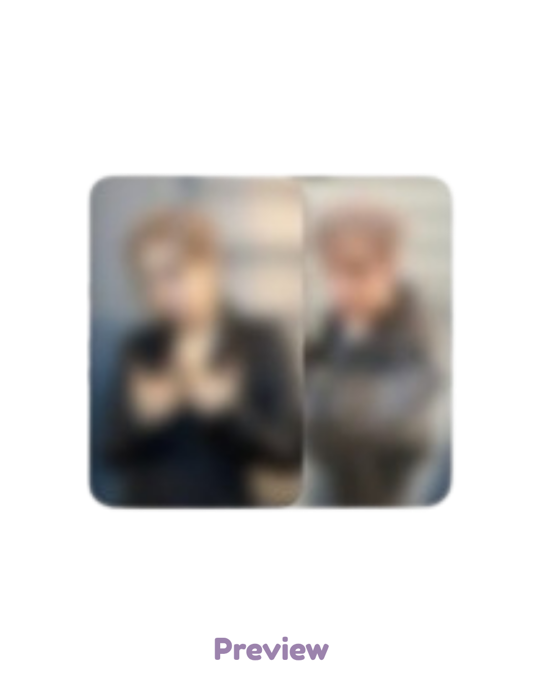 Yunho Jump Up 1.2 Shy/Grumpy ver. double-sided 3:1 POB Golden Hour part 6 ATEEZ