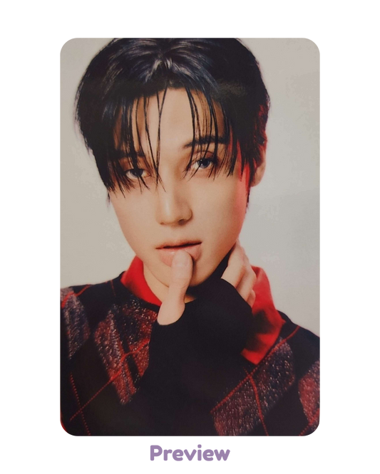 Wooyoung Tower Records Lucky Draw 1.1 Benefit ver. Japan 5th Single BAD ATEEZ