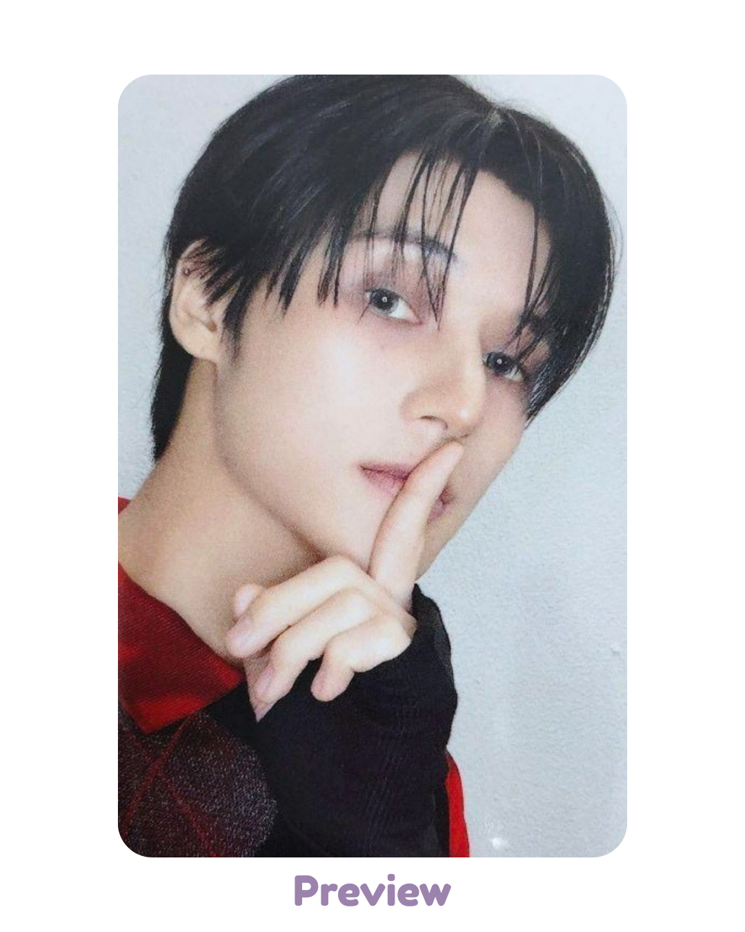 Wooyoung Tower Records Lucky Draw 1.2 Winner ver. (Shhh!) Japan 5th Single BAD ATEEZ
